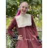 tunic 44810 Maroon shirt cotton