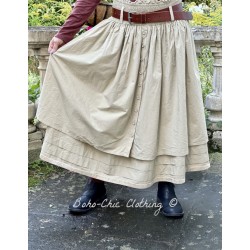 Jupe / jupon 22123 coton Khaki