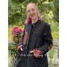 manteau 66359 laine Noire Ewa i Walla - 10