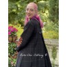 manteau 66359 laine Noire Ewa i Walla - 14