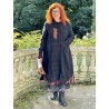 manteau 66359 laine Noire Ewa i Walla - 5