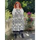robe 55715 coton Noir à fleurs Ewa i Walla - 9
