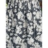 robe 55715 coton Noir à fleurs Ewa i Walla - 16