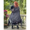 blouse 44802 Vintage black organdie Ewa i Walla - 7