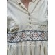 dress 55727 Bone white shirt cotton Ewa i Walla - 12