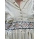 robe 55727 coton Bone White Ewa i Walla - 12