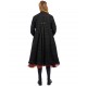 manteau 66359 laine Noire Ewa i Walla - 20