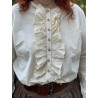 shirt 44794 Bone white shirt cotton Ewa i Walla - 18