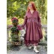 dress 55727 Maroon shirt cotton Ewa i Walla - 8