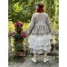 veste MELISSA popeline taupe à fleurs Les Ours - 6