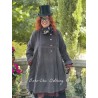 coat LUCIENNE dark grey corduroy Les Ours - 1
