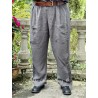 pantalon 11370 lin Anthracite Ewa i Walla - 6