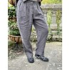 pantalon 11370 lin Anthracite Ewa i Walla - 2