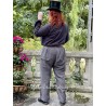 pantalon 11370 lin Anthracite Ewa i Walla - 9