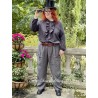 pantalon 11370 lin Anthracite Ewa i Walla - 8