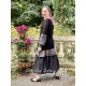 skirt / petticoat LINA black poplin Les Ours - 6