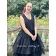 dress AZELICE black organza Les Ours - 3