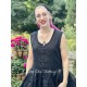 dress AZELICE black organza Les Ours - 5