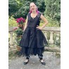 dress AZELICE black organza Les Ours - 2