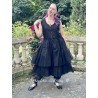 dress AZELICE black organza Les Ours - 4