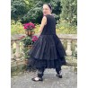 dress AZELICE black organza Les Ours - 7