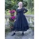 dress 55732 Vintage black organdie Ewa i Walla - 10