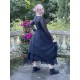 dress 55732 Vintage black organdie Ewa i Walla - 12