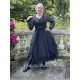 robe 55730 organdie Vintage black Ewa i Walla - 1