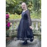 robe 55730 organdie Vintage black Ewa i Walla - 2