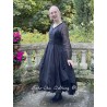 robe 55730 organdie Vintage black Ewa i Walla - 2