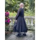 dress 55730 Vintage black organdie Ewa i Walla - 5