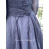 robe 55730 organdie Vintage black Ewa i Walla - 13