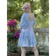 dress Puff Baby Blue Toile Selkie - 7