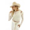 Cache-coeur Faustine in Moonlight Magnolia Pearl - 9