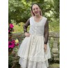 robe AZELICE organza écru Les Ours - 1