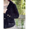 jacket ALFRED black velvet Les Ours - 11