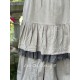 dress LIBERTINE taupe cotton and checked ruffle Les Ours - 19
