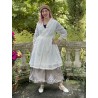 robe / veste cache-coeur POEMA organza écru Les Ours - 2