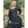 robe SAMOA organza noir Les Ours - 1