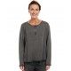 chemisier 44808 coton Anthracite Ewa i Walla - 6