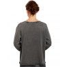 chemisier 44808 coton Anthracite Ewa i Walla - 7