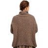 pullover 44814 Camel knitted alpaca Ewa i Walla - 8