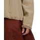 chemisier 44816 coton Beige à fines rayures Ewa i Walla - 17