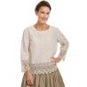 chemisier 44853 coton Bone White Ewa i Walla - 19