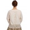 chemisier 44853 coton Bone White Ewa i Walla - 20