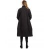 coat 66356 Vintage black cotton twill Ewa i Walla - 14
