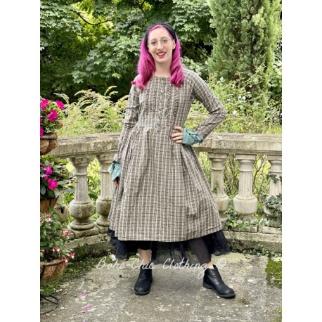 robe 55717 coton à Carreaux Ewa i Walla - 1