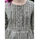 robe 55717 coton à Carreaux Ewa i Walla - 11