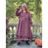 robe 55725 lin Maroon Ewa i Walla - 7