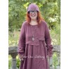 robe 55725 lin Maroon Ewa i Walla - 8